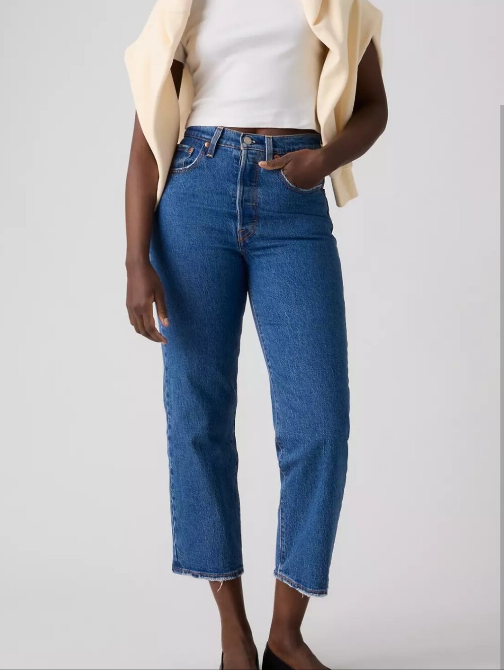 Levi's Ribcage Straight Ankle Jeans Size 27